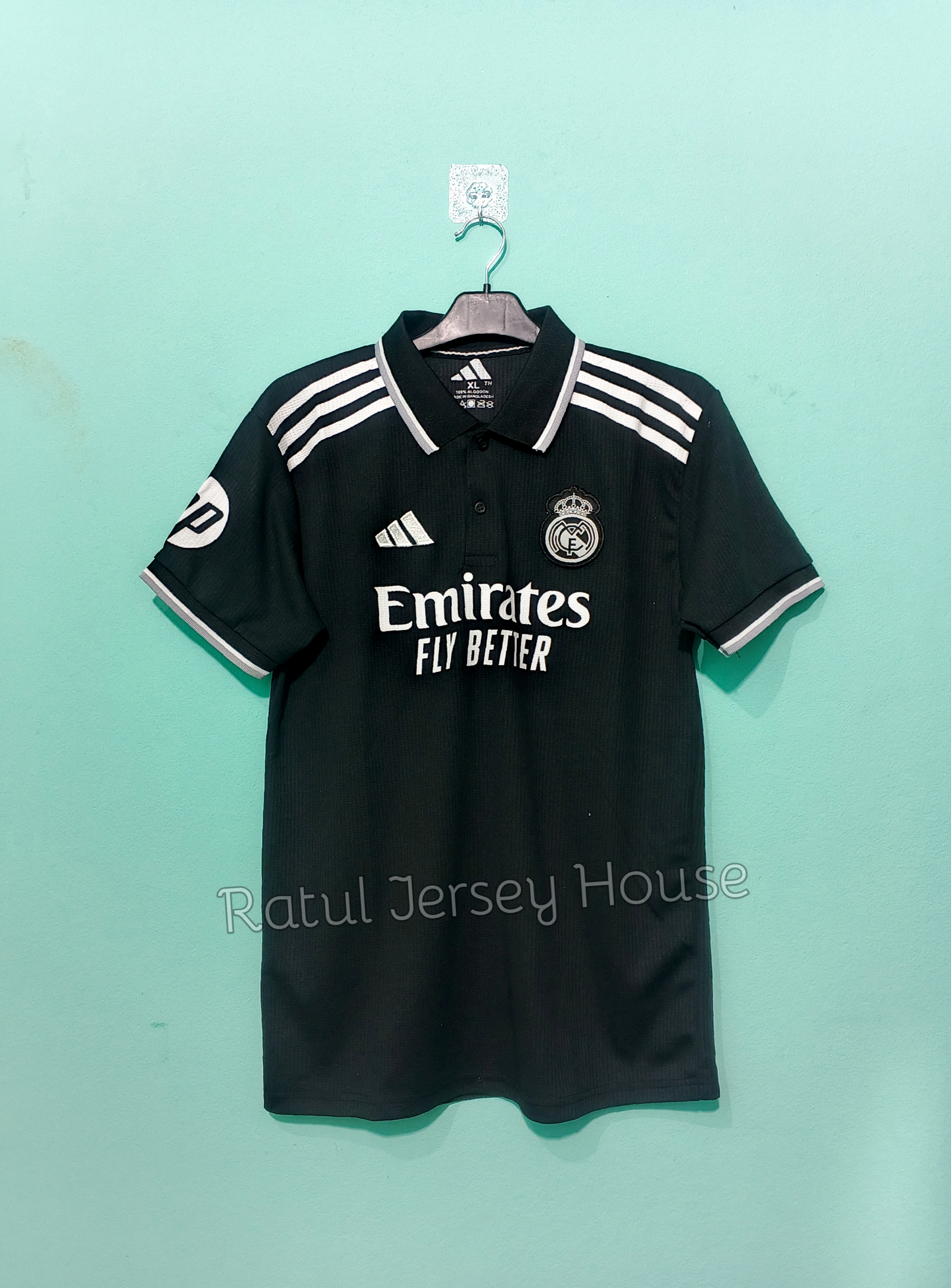 Real Madrid Black Jersey